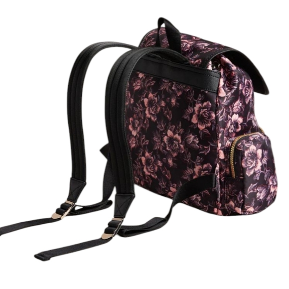 TED BAKER Floral Black and Pink Backpack - Picture 4 of 9